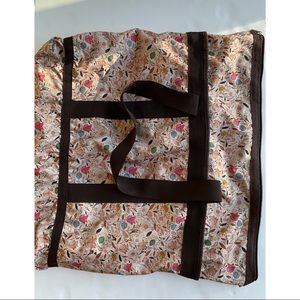 Large floral print bag